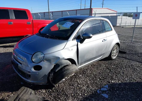 2015 Fiat 500 Pop from USA, damaged, VIN 3C3CFFAR8FT603449